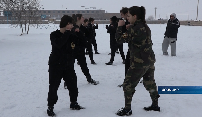 Female students to be enrolled at Armavir military school