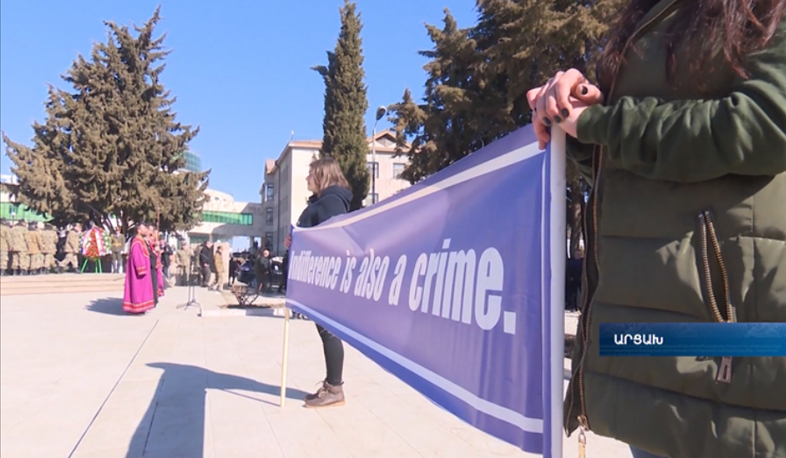 Stepanakert commemorated Sumgait massacre anniversary