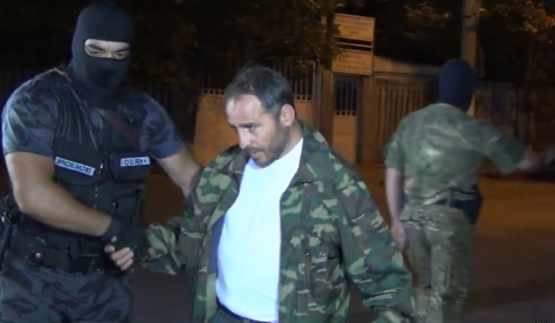 Detention - as precautionary measure against Arthur Sargsyan has been removed