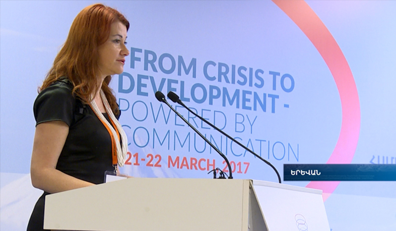 From Crisis to Development - Powered by Communication two-day forum kicked off in Yerevan