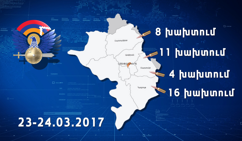 Ադրբեջանը կրկին խախտել է հրադադարը