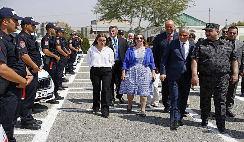 High-ranking officials and US Ambassador to Armenia observed Patrol Police service