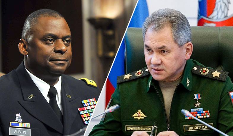 Russia and US defense ministers and had telephone conversation