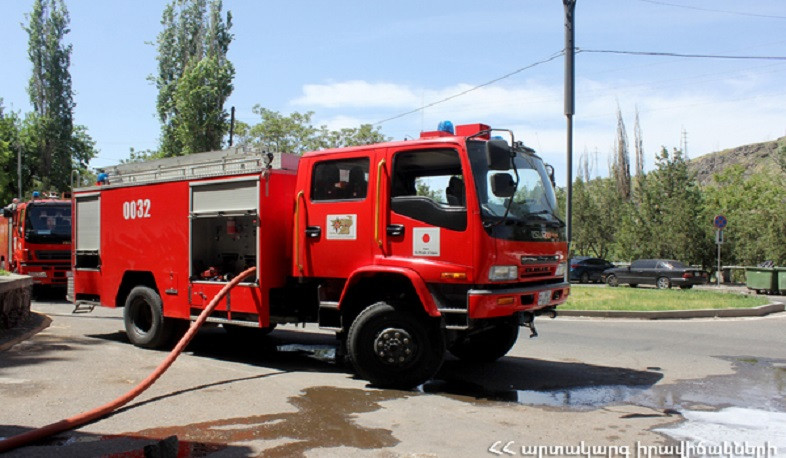 Ուրցաձոր գյուղի մոտ բռնկած հրդեհը մարվել է