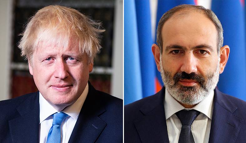 The United Kingdom shares your visionary for a stable economy and democracy for Armenia: Boris Johnson to Nikol Pashinyan