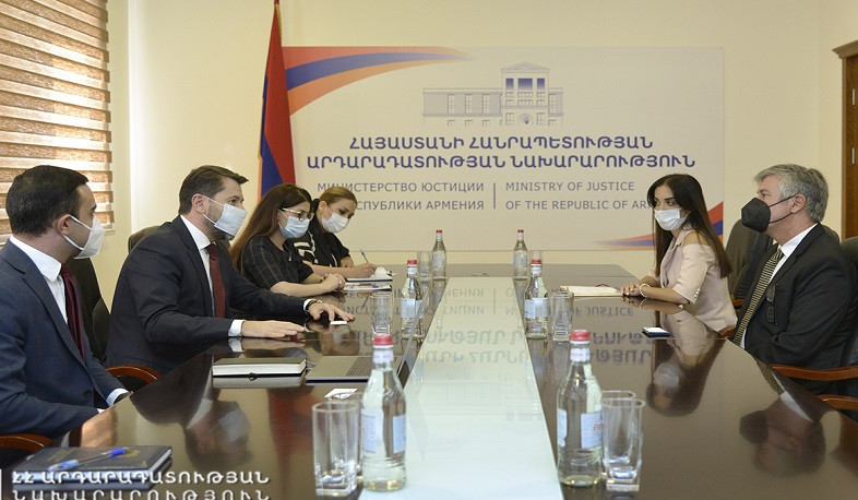 Կարեն Անդրեասյանը ԱԶԲ հայաստանյան գրասենյակի ղեկավարի հետ քննարկել է դատաիրավական, սնանկության և այլ ոլորտների ծրագրերը