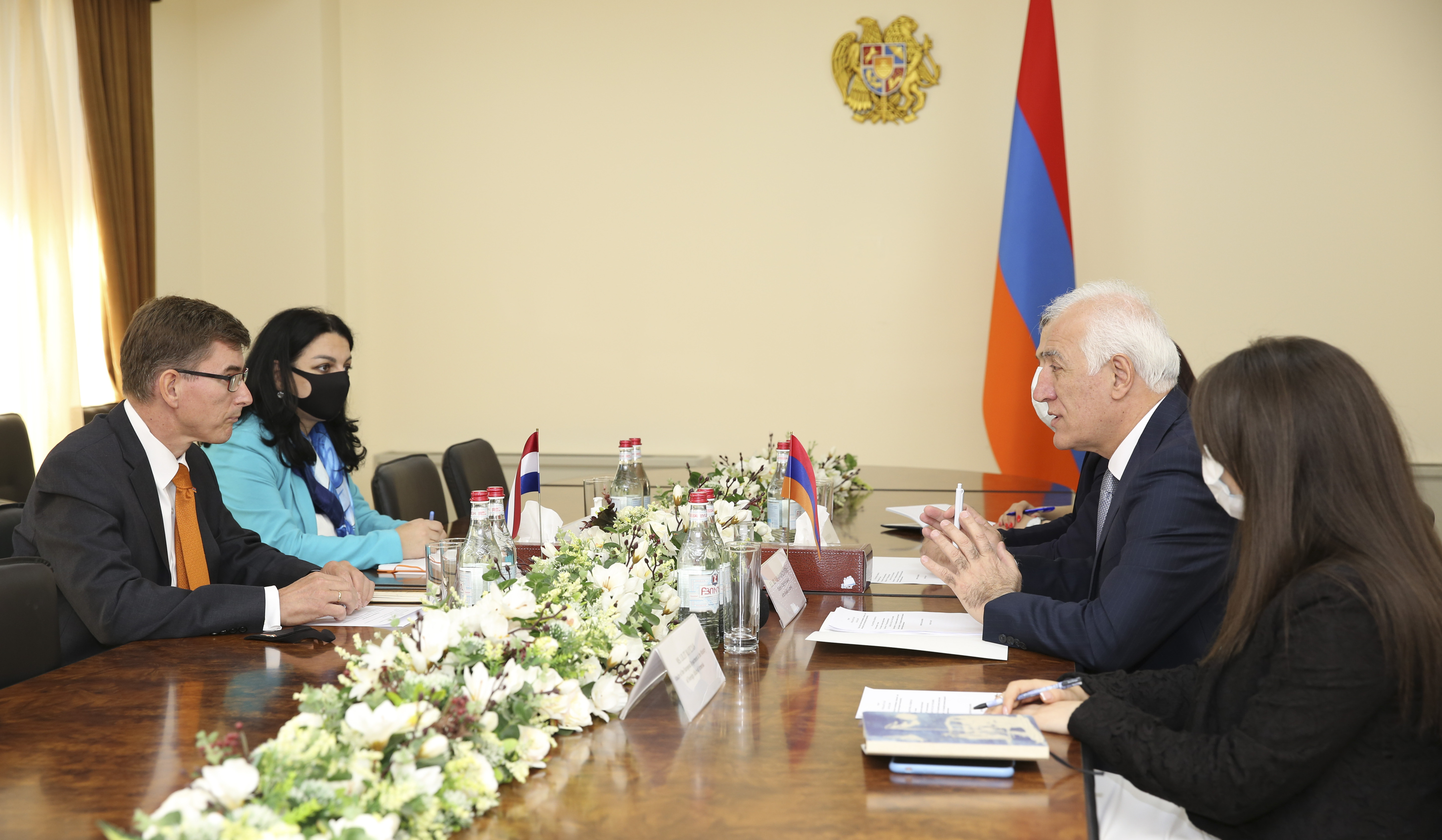 Minister of High-Tech Industry and Ambassador of Netherlands discussed possibilities of deepening cooperation in number of technological directions