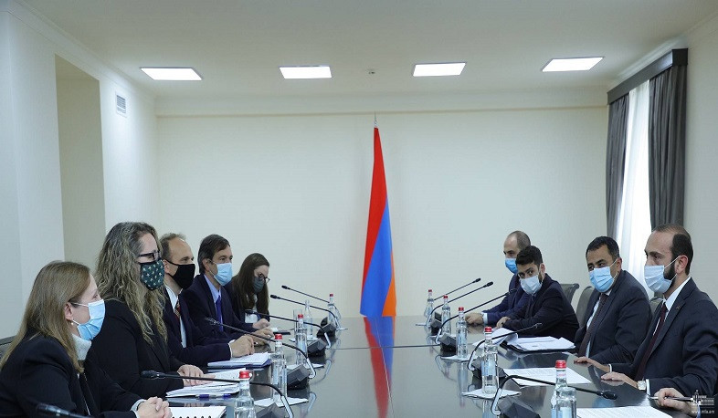 Armenia’s Foreign Minister and US Deputy Assistant Secretary of State discussed regional security and stability issues