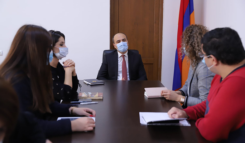 Քննարկում՝ ՄԱԿ-ի սննդի և գյուղատնտեսության կազմակերպության ներկայացուցիչների հետ