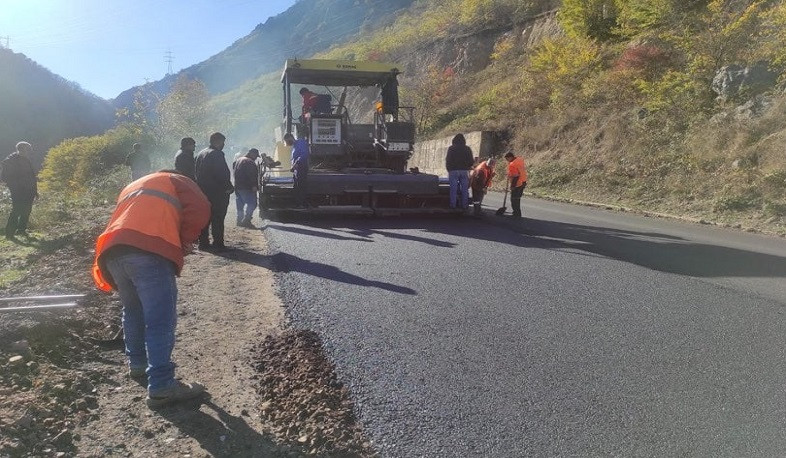 Միջին նորոգման աշխատանքներ՝ Երևան-Երասխ-Գորիս-Մեղրի-Իրանի սահման միջպետական ճանապարհին