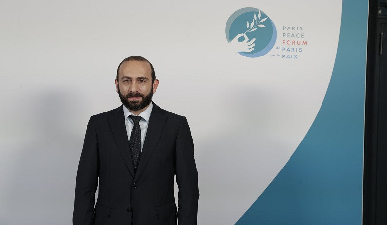 Ararat Mirzoyan Paris Sülh Konfransının açılış mərasimində iştirak edib