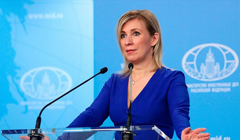 Russia is holding consultations with Armenia in connection with call for activation of bilateral friendship and mutual assistance agreement: Zakharova