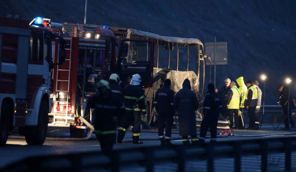 Bulgaria bus crash: Children among at least 46 killed