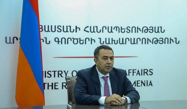 Armenian people were once again exposed to existential threat: Armenian Deputy Foreign Minister