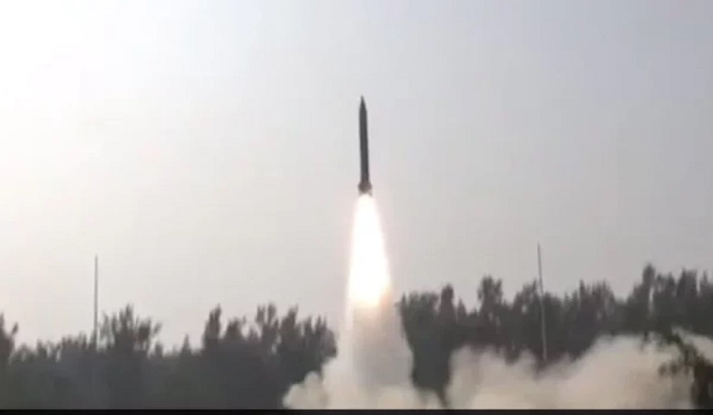 Maiden test of Pralay surface-to-surface missile successful