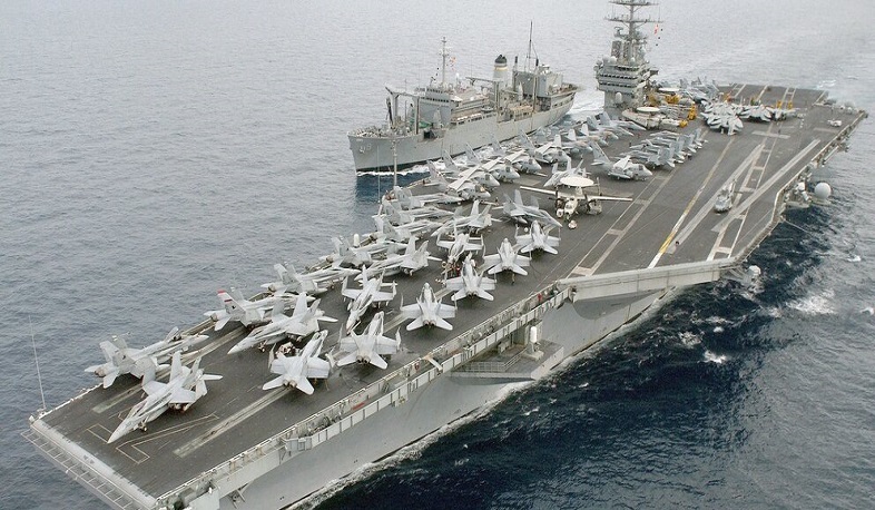 United States decided to keep its aircraft carrier in Mediterranean because of Ukraine