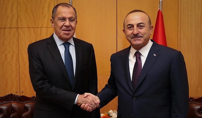 Çavuşoğlu və Lavrov Qazaxıstan və Cənubi Qafqazdakı vəziyyəti müzakirə ediblər