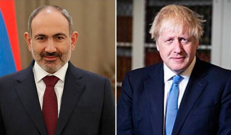 Pashinyan sends congratulatory message to Boris Johnson on 30th anniversary of Armenian-British diplomatic relations