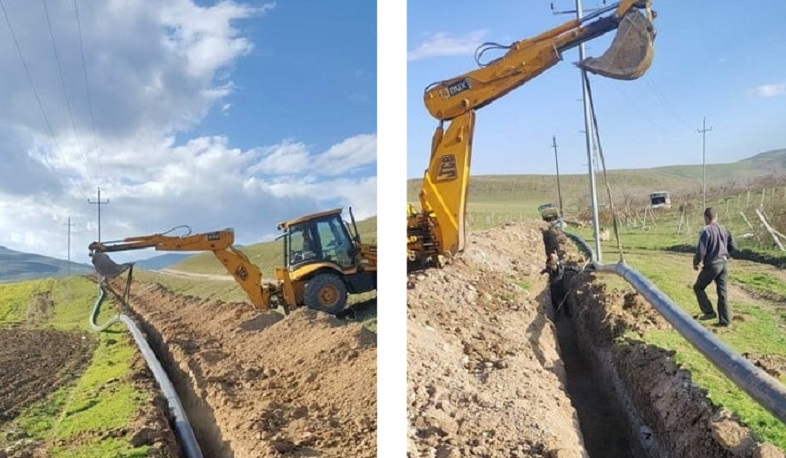 ‘Hayastan’ All-Armenian Fund continues large-scale water supply in Chartar and Berdashen villages of Artsakh