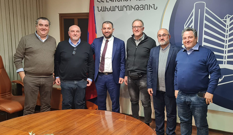 Several Italian companies plan investing in Armenia: Vahan Kerobyan