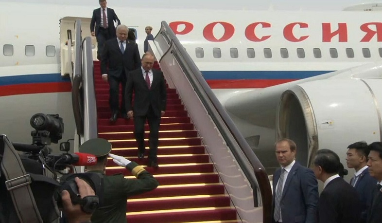 Russian President Putin arrives in Beijing for Winter Olympics