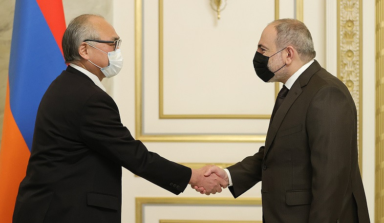 Government is interested in attracting Japanese investments to our country: Armenia’s Prime Minister received Ambassador of Japan