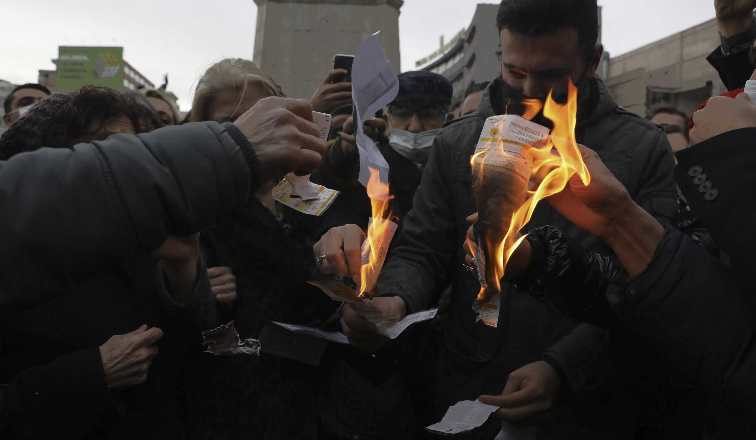 Turks set energy bills on fire as prices surge