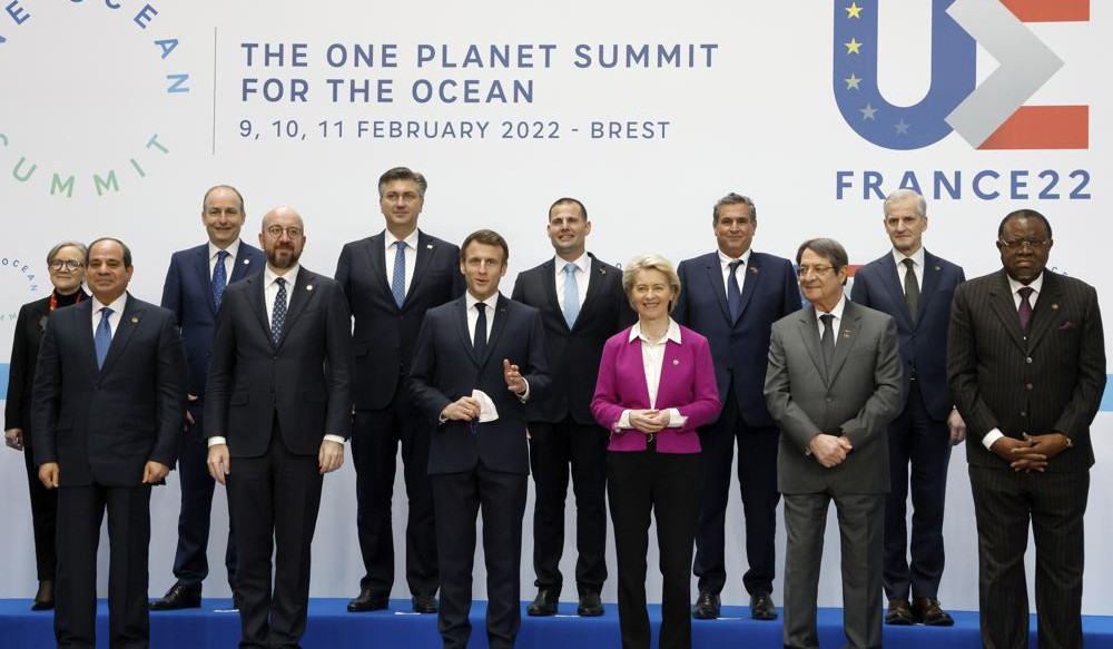 World leaders at France summit mull ways to protect oceans