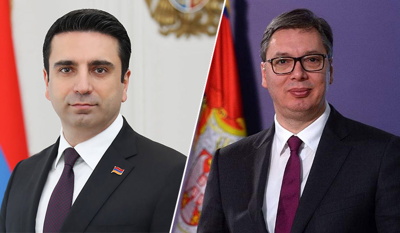 We will continue developing with joint efforts mutually beneficial partnership for benefit of our peoples: Alen Simonyan congratulated President of Serbia