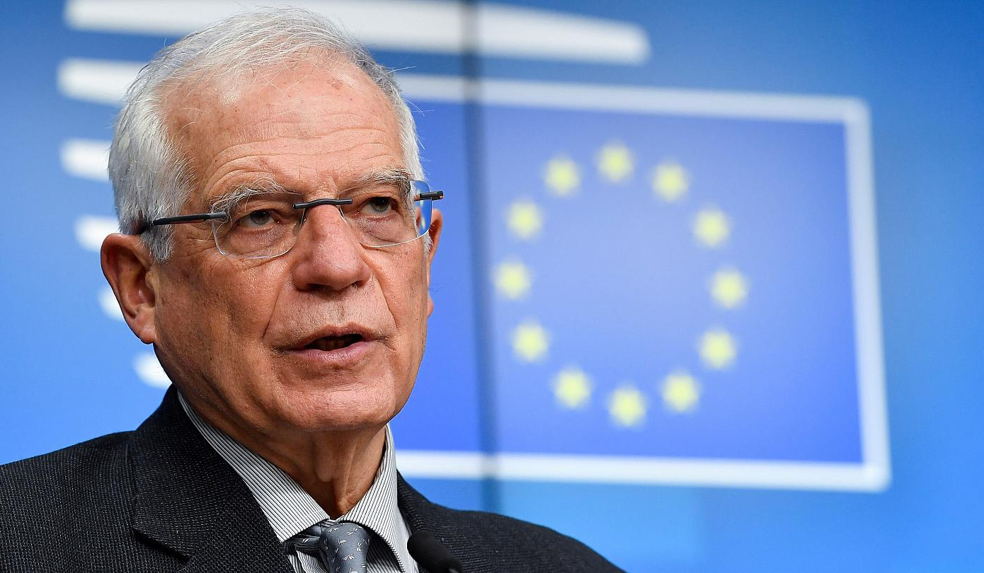 EU strongly condemns Russian State Duma’s decision to submit a call to President Putin to recognize Donetsk and Luhansk independent: Borrell