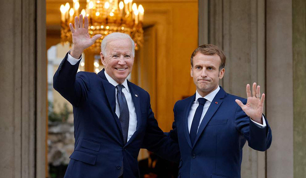 Biden, Macron discuss recent diplomatic contacts with Russia, Ukraine: White House