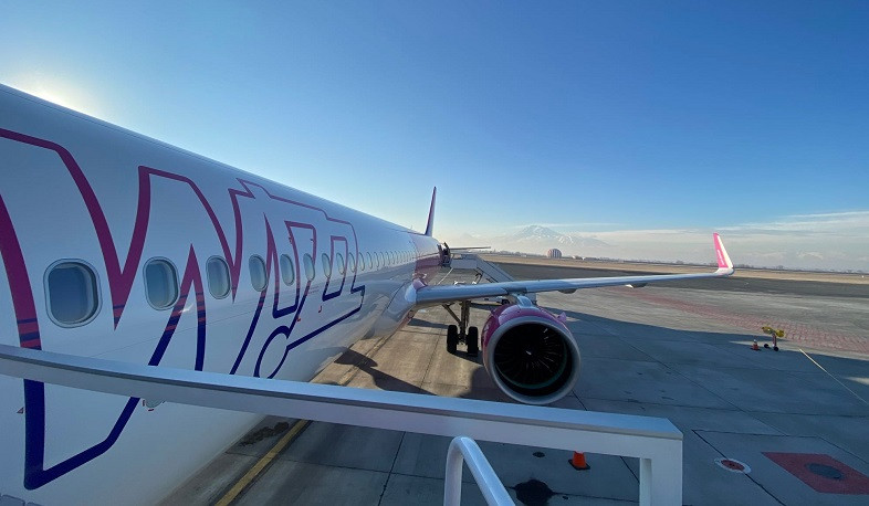 Wizz Air to start operating flights on the routes Larnaca-Yerevan-Larnaca and Rome-Yerevan-Rome