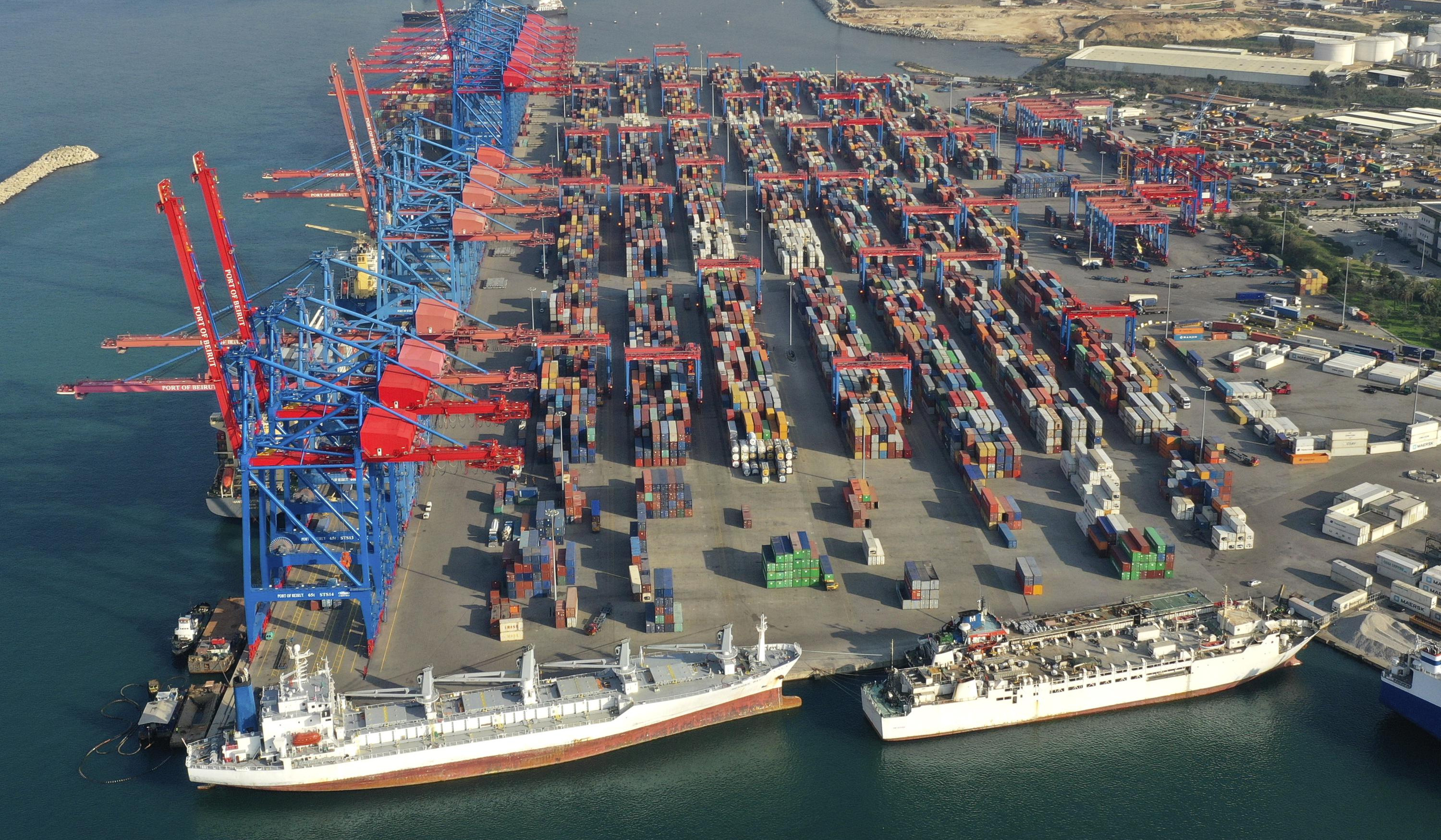 French shipping company wins Beirut port containers contract