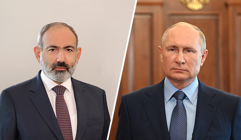 PM Pashinyan holds phone conversation with Vladimir Putin