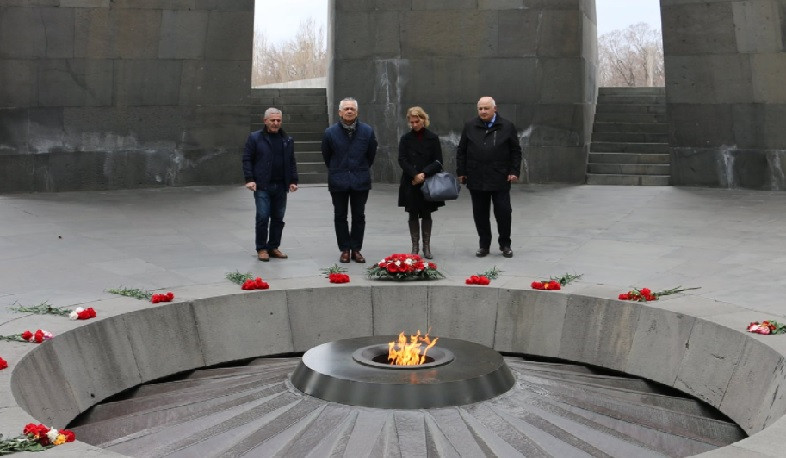 Country Manager of the World Bank for Armenia Carolin Geginat visited the Armenian Genocide Memorial