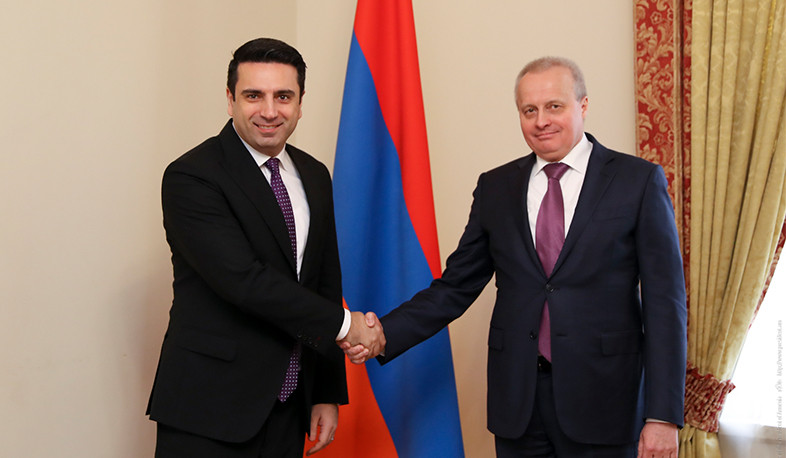 Alen Simonyan and Sergei Kopyrkin discussed regional security issues