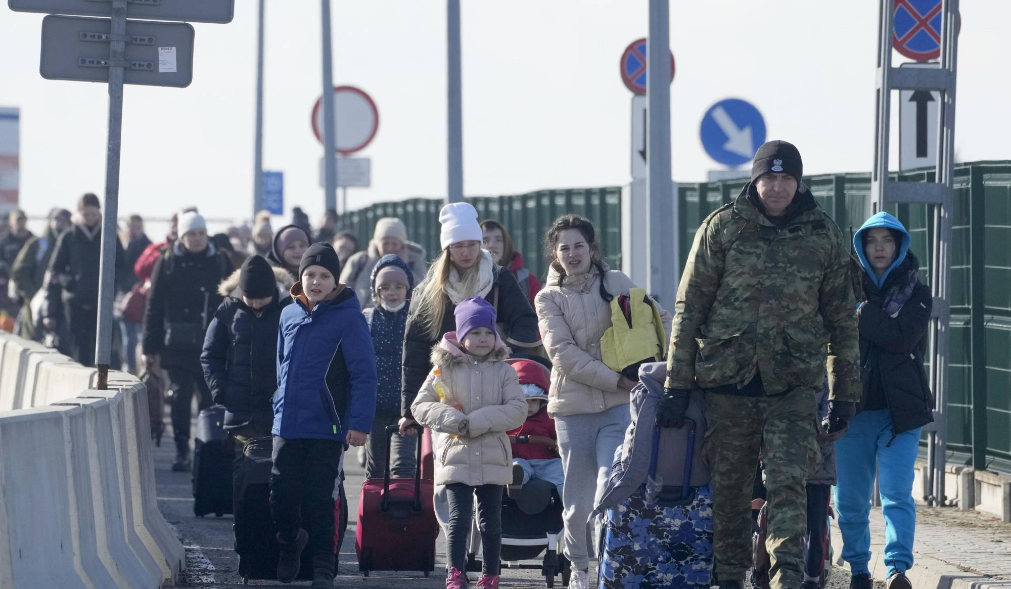 Более 2 миллионов человек покинули Украину во время боевых действий