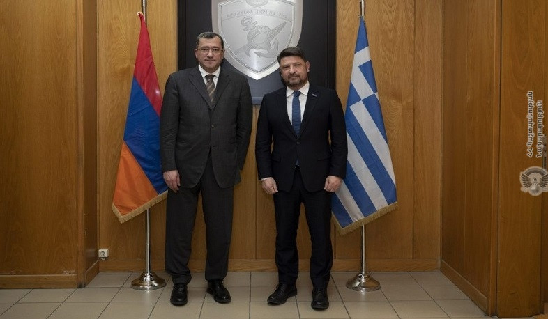 Armenia’s Deputy Minister of Defense visited Greece: issues related to expansion of military cooperation discussed