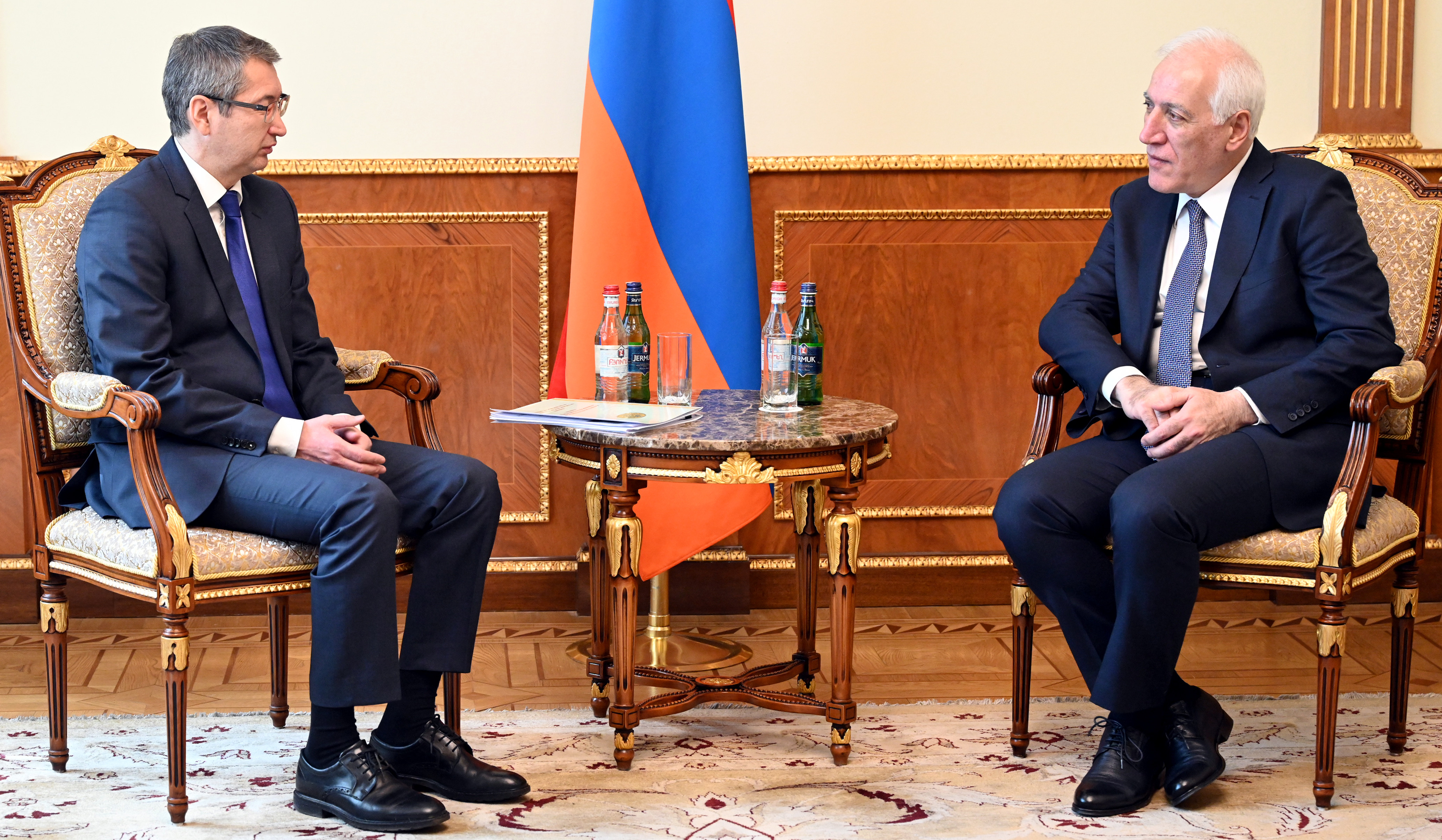 Armenia’s President and Ambassador of Kazakhstan exchanged views on bilateral-multilateral cooperation