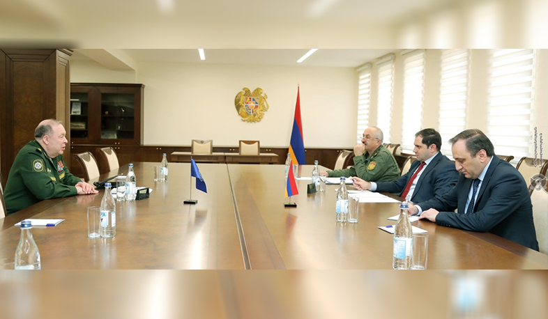 Suren Papikyan and Chief of CSTO Joint Staff discusses issues related to regional security, military-political situation