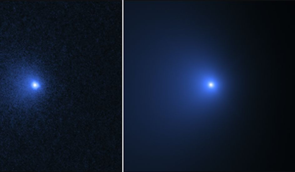 Nasa scientists spy 'largest comet ever seen'