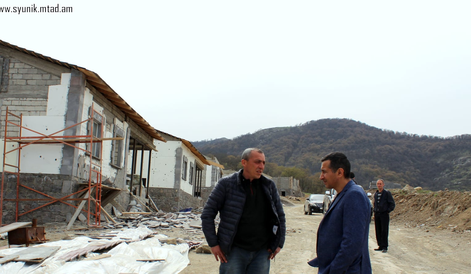 Syunik bölgəsinin icra hakimiyyət başçısı Şurnux və Vorotanda olub