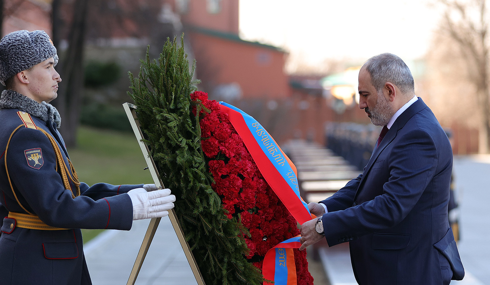 Prime Minister of Armenia visited Monument to Unknown Soldier