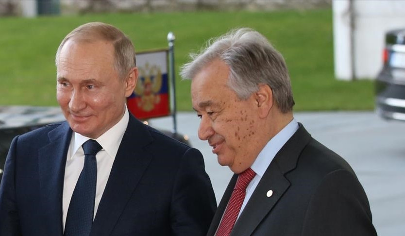 Putin, Guterres to meet in Moscow