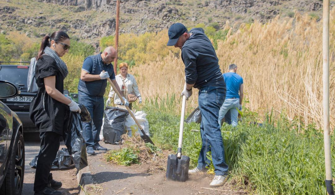 Առողջապահության նախարարության աշխատակիցները մաքրման աշխատանքներ են իրականացրել Հրազդանի կիրճում