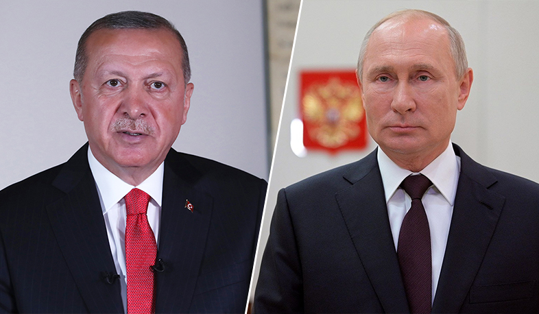 Ərdoğan və Putin arasında telefon danışığı olacaq