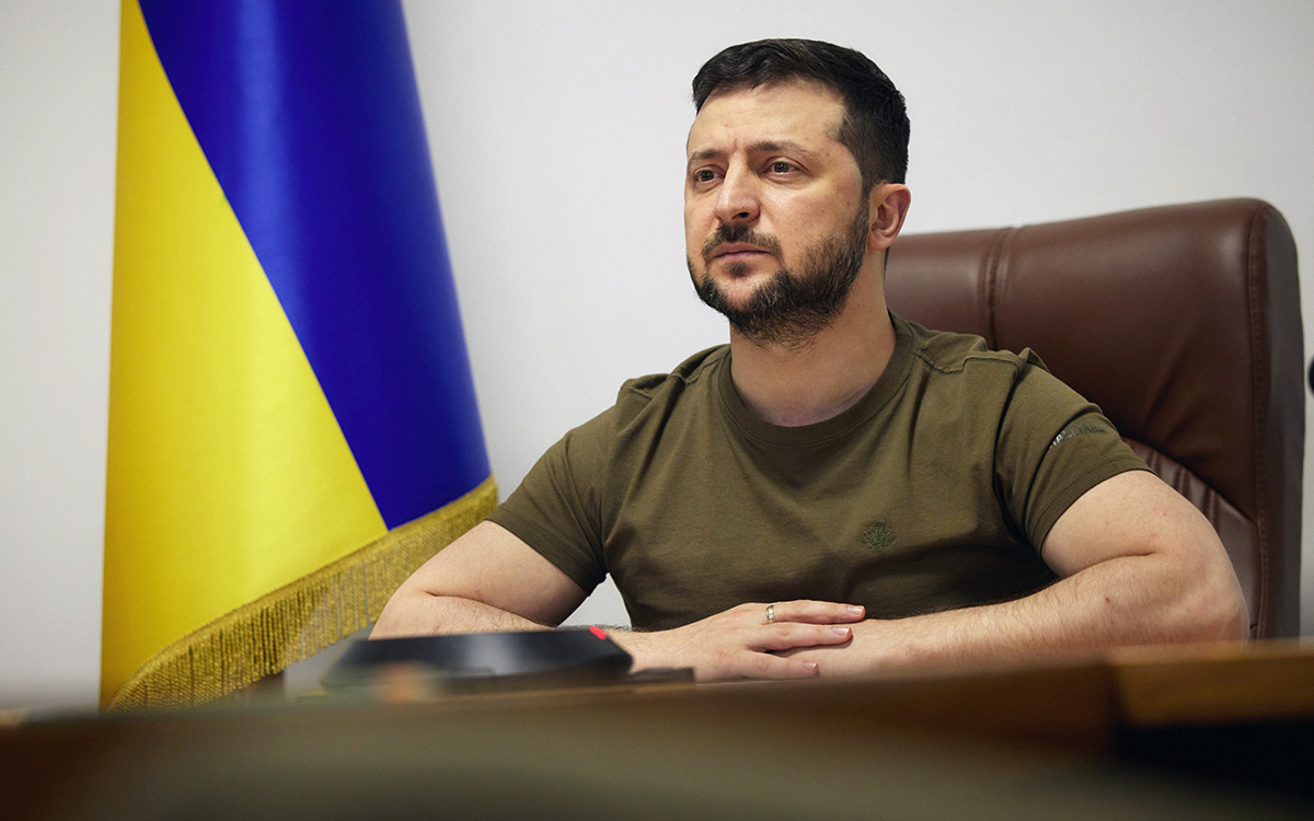 Ukraine's Zelenskyy Says He Would Meet With Putin To End The Situation