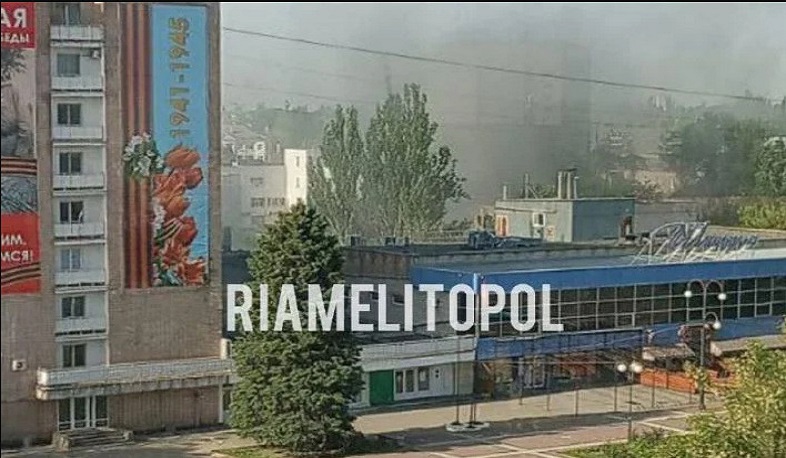 Explosion in town of Melitopol in Zaporizhzhia Oblast