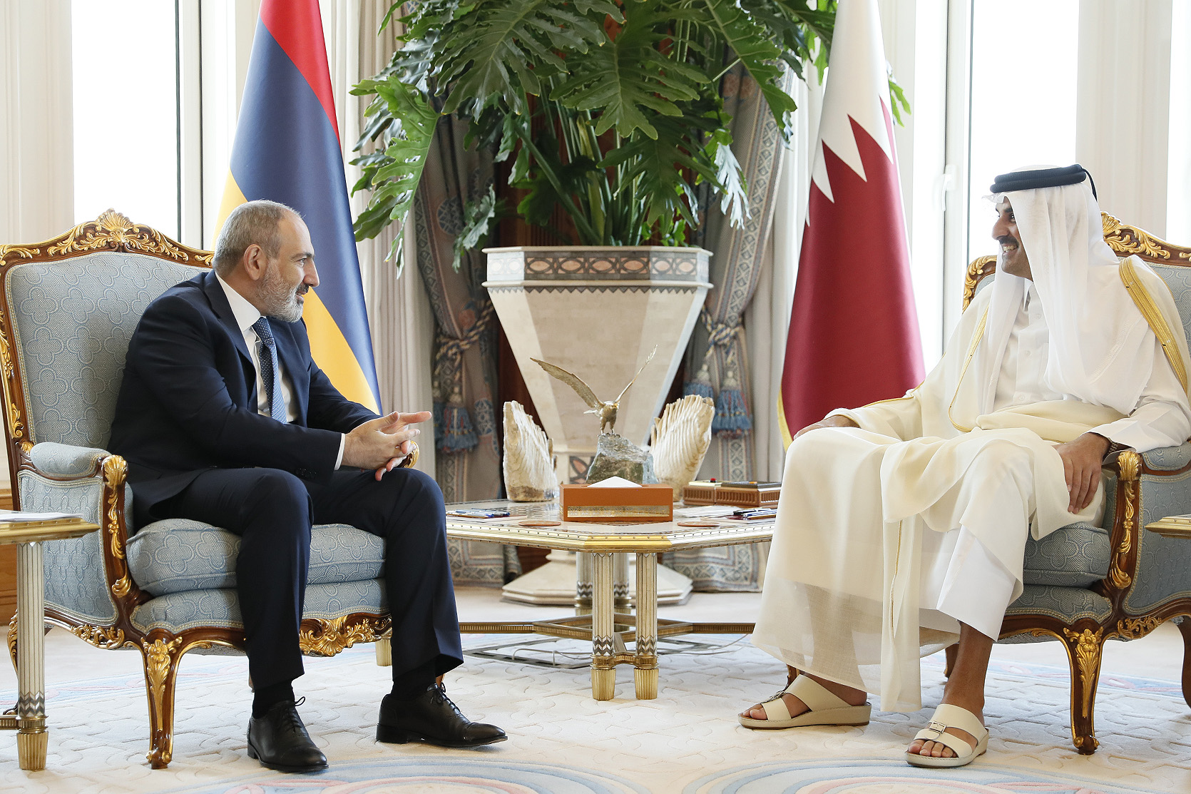 Armenian PM and Emir of Qatar discuss number of issues related to development of cooperation between two countries