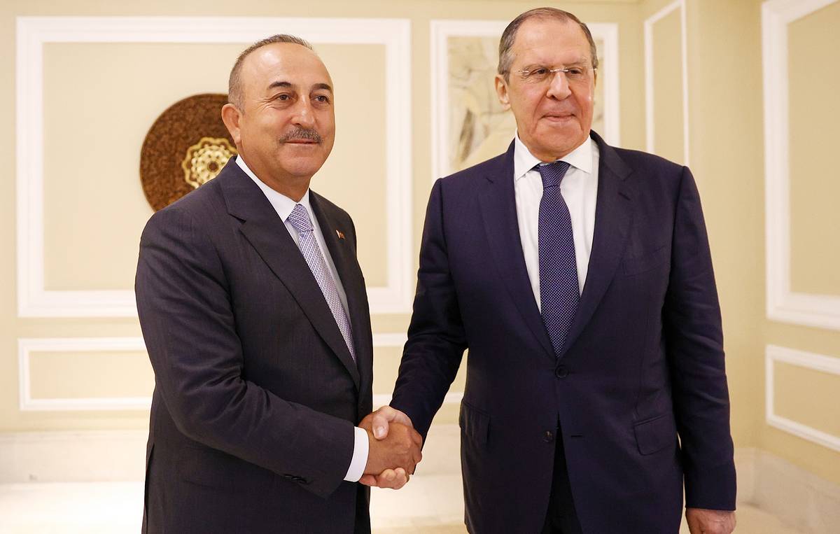 Lavrov and Cavusoglu discussed international and regional issues